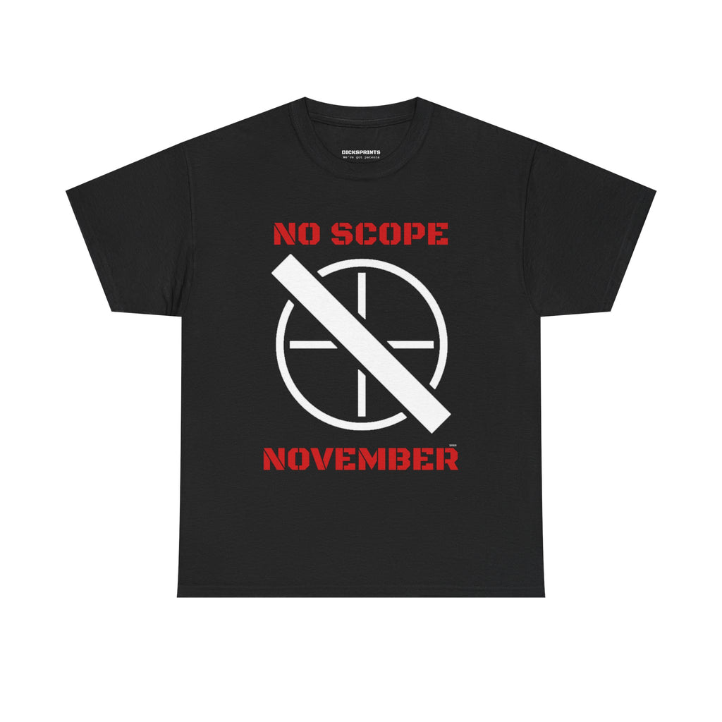 The OFFICIAL No Scope November 2025 T-Shirt