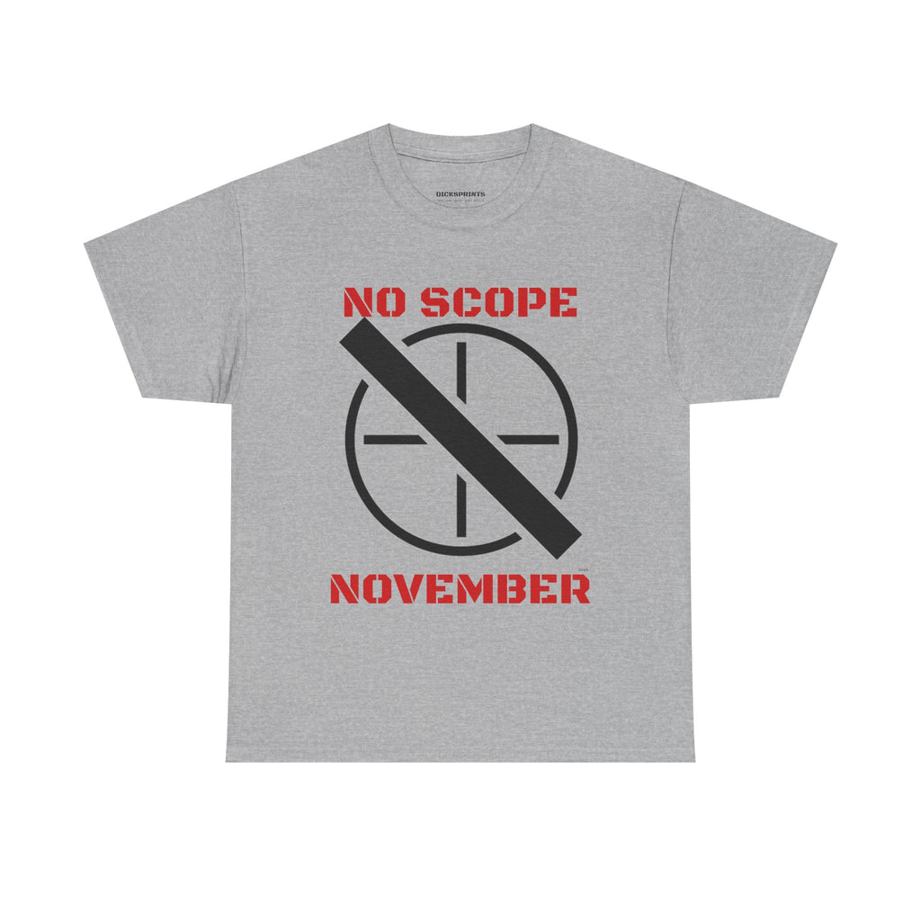 The OFFICIAL No Scope November 2025 T-Shirt